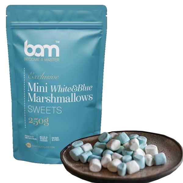 BAM - Mini belo - modre penice 250 g