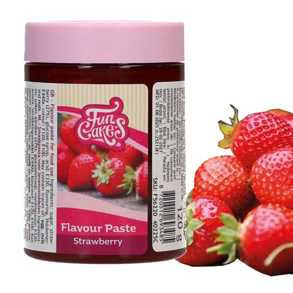 Okus Jagoda 120 g - v pasti, Funcakes