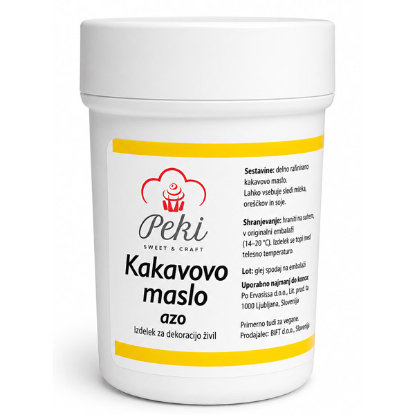Kakavovo maslo - Rumeno 30 g