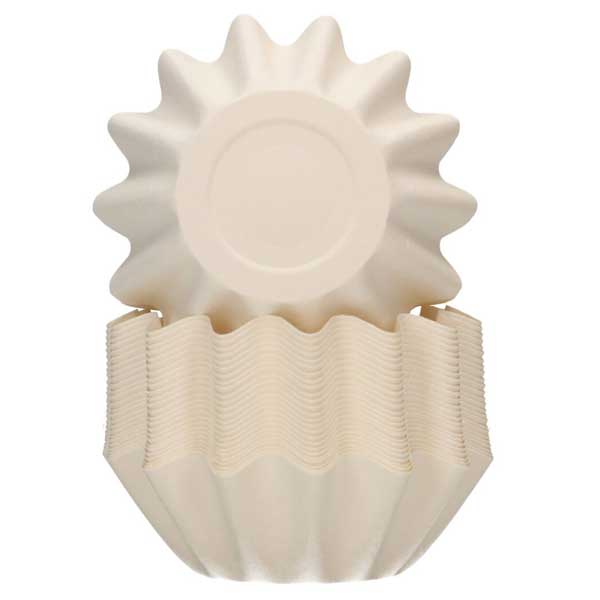 Papirnate posodice Bloom Bele 48/1, Funcakes