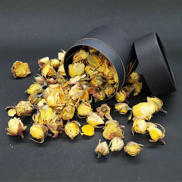 Jedilno cvetje Bloomy - Rumeni popki vrtnic 30 g