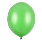 Baloni lateks - Metalik svetlo zelena barva (Bright Green)