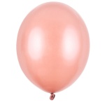 Baloni lateks - Metalik Rose Gold