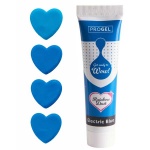 Jedilna barva v pasti - Modra - Electric Blue 25 g, RD