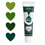 Jedilna barva v pasti - Zelena - Racing Green 25 g, RD