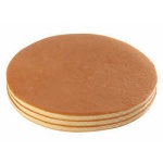 Biskvitno testo Okroglo 24 cm, 3 slojno, 350 g