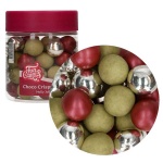 Čokoladne kroglice - Holly Jolly 130 g Crispy, Funcakes - božič