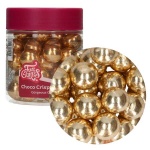 Čokoladne kroglice - Metallic Gold 130 g Crispy, Funcakes