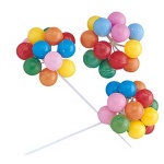 Dekoracija Balončki, 2 kos