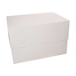 Embalaža za torto Pravokotna 40 x 30 x H 20/28 cm  - nastavljiva karton