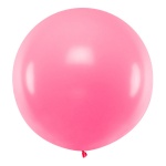 Jumbo lateks balon - pastelno roza barva (1m)