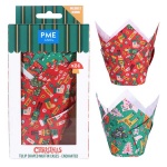 Košarice za muffin Enchanted tulip 24/1, PME