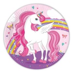 Krožnik Unicorn Rainbow 8/1