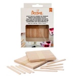 Mini lesene palčke za sladice - lučke 100/1