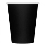Papirnati kozarec Črni, 6/1 - 250 ml