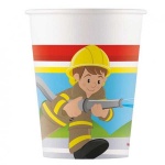 Papirnati kozarci Firefighter, 8/1 - 200 ml
