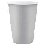 Papirnati kozarec Srebrni, 6/1 - 250 ml