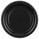 Papirnati krožniki Črni 6/1, 18 cm