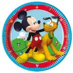 Papirnati krožniki Mickey - Rock the House 8/1 - 20 cm
