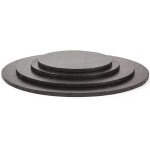 Podstavek Črni okrogel H 1.2 cm
