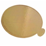Podstavek za monoporcije Zlati 8 cm 50/1 karton