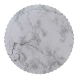 Podstavek za torto Marmor okrogli, H 3 mm