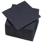 Serviete Črne - 24 x 25