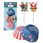 Set za cupcakes Santa 24/1, PME