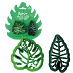 Set izsekovalcev Tropski listi 2/1 - za sladkorno maso ali kekse