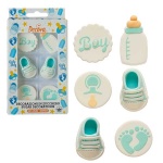 Sladkorna dekoracija It's a boy 6/1