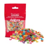 Sladkorni posip Srčki barvni mix, 100 g