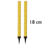 Svečka Fontana Velika Zlata 2/1 - 18 cm, 60 sek - ZUNANJA