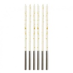 Svečke Visoke Millennium White, 16,5 cm -  6/1