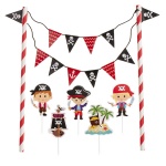 Tortni topper Pirati, 6/1