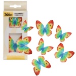 Wafer dekoracija - Metulji Rainbow 8/1, Wilton
