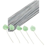 Žičke za rožice Bele 1,2 mm, 50 kos